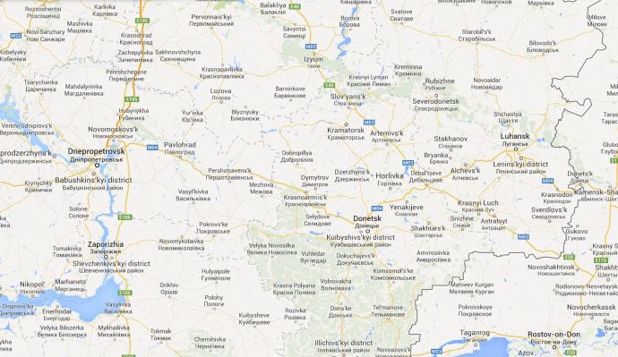 Donetsk Region Map-2