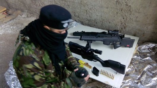 NATO-puppet Azov Battalion Wears Daesh Insignia-11