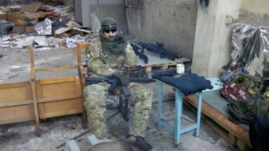 NATO-puppet Azov Battalion Wears Daesh Insignia-9